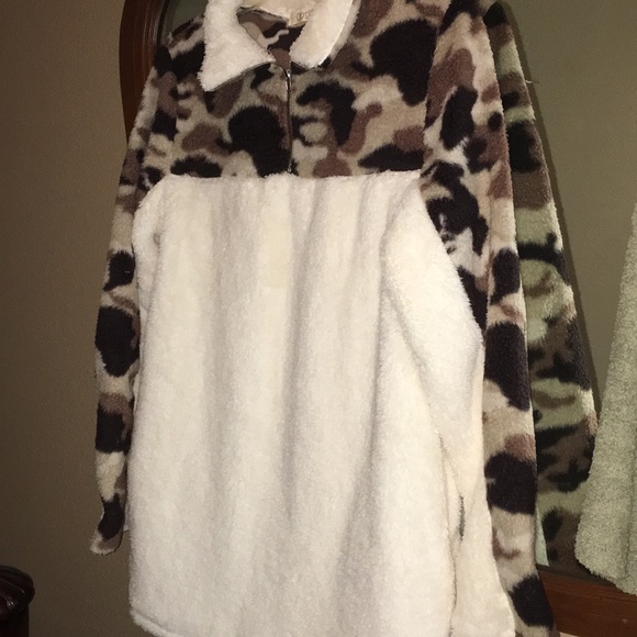 oddy sherpa pullover